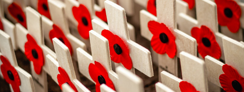 white and red wooden cross