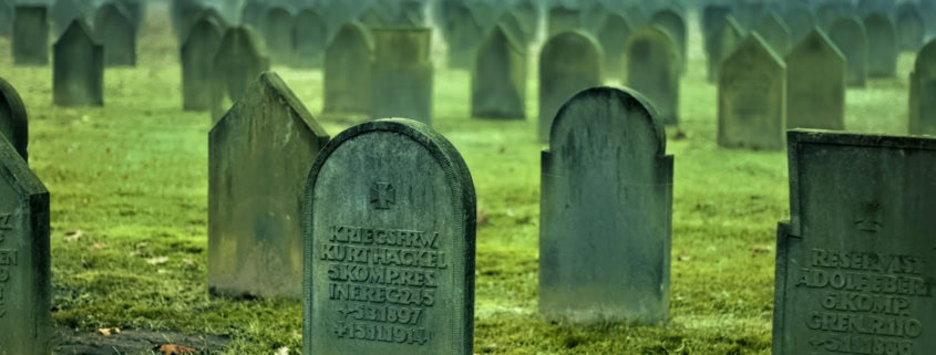 tombstones